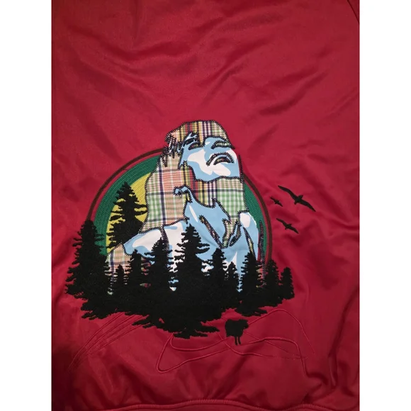 Vintage LRG Hiking Jacket With Stitched Face on Back Size XXL - Picture 6 of 8